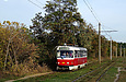 Tatra-T3SUCS #3042 27-го маршрута на улице Героев труда в районе Лазьковского моста