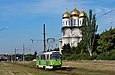 Tatra-T3SUCS #3042 6-го маршрута на Салтовском шоссе в районе улицы Базарной