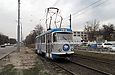 Tatra-T3SU #3045 12-го маршрута на улице Сумской возле Машиностроительного завода "ФЭД"