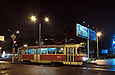 Tatra-T3SU #3047 20-го маршрута на улице Клочковской возле спуска Пассионарии