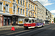 Tatra-T3SUCS #3047 6-го маршрута на Московском проспекте в районе Слесарного переулка