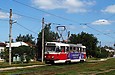 Tatra-T3SUCS #3047 6-го маршрута на улице Академика Павлова в районе Сабуровой Дачи