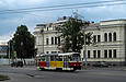 Tatra-T3SUCS #3047 27-го маршрута на Московском проспекте возле улицы Броненосца Потемкин