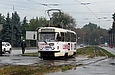Tatra-T3SUCS #3047 27-го маршрута на Московском проспекте возле станции метро "Защитников Украины"