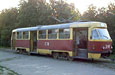 Tatra-T3SU #3049 20-го маршрута на конечной "Поселок "Монтажник""