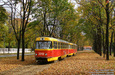 Tatra-T3SU #3049-3050 6-го маршрута на Московском проспекте в районе улицы Кошкина