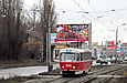 Tatra-T3 #3049 20-го маршрута на улице Клочковской в районе недавно упраздненного Дергачевского переулка