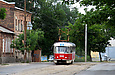 Tatra-T3 #3049 20-го маршрута на улице Котлова в районе Резниковского переулка