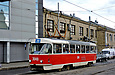 Tatra-T3 #3049 20-го маршрута в Рогатинском проезде перед поворотом на улицу Клочковскую