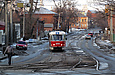 Tatra-T3 #3049 6-го маршрута в Рыбасовском переулке