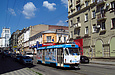 Tatra-T3 #3049 5-го маршрута на проспекте Московском возле перекрестка с переулком Слесарным