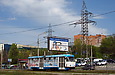 Tatra-T3 #3049 20-го маршрута на улице Клочковской возле перекрестка с улицей Новгородской