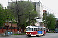 Tatra-T3 #3049 7-го маршрута на улице Конева