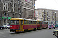 Tatra-T3SU #1799-3050 6-го маршрута на площади Розы Люксембург