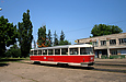 Tatra-T3SU #3050 27-го маршрута на конечной станции "Льва Толстого"