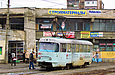 Tatra-T3SU #3053 6-го маршрута на конечной станции "602 микрорайон"