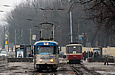 Tatra-T3SU #3053 6-го маршрута и Tatra-T6B5 #4566 27-го маршрута на Московском проспекте возле станции метро "Площадь Восстания"