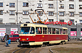 Tatra-T3SU #3053 6-го маршрута на конечной станции "Южный вокзал"