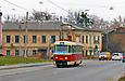 Tatra-T3SU #3053 6-го маршрута на улице Грековской в районе переулка Ващенковского