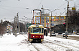 Tatra-T3SU #3053 6-го маршрута на улице Академика Павлова в районе Салтовского переулка