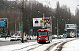 Tatra-T3SU #3056 20-го маршрута на улице Клочковской в районе улицы Херсонской