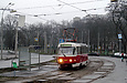 Т3-ВПСт #3056 12-го маршрута на проспекте Независимости подъезжает к остановке "Госпром"
