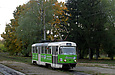 Tatra-T3A #3057 27-го маршрута перед отправлением от конечной станции "Салтовская"