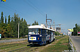 Tatra-T3SU #3059 20-го маршрута на проспекте Победы отправился от остановки "Банковский институт"