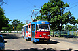 Tatra-T3SU #3059 6-го маршрута на улице Котлова перед остановкой "Улица Кокчетавская"