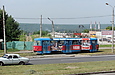 Tatra-T3SU #3059 20-го маршрута на улице Клочковской возле перекрестка с Монтажной улицей