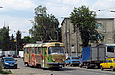 Tatra-T3SU #3059 20-го маршрута в Лосевском переулке возле Борзого переулка