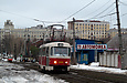 Tatra-T3A #3059 27-го маршрута на улице Академика Павлова в районе Семиградского переулка