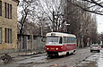 Tatra-T3A #3059 27-го маршрута на улице Гольдберговской возле улицы Москалевской