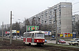 Tatra-T3A #3059 27-го маршрута на улице Академика Павлова напротив улицы Тимуровцев