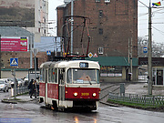 Tatra-T3A #3059 28-го маршрута на площади Бугримовой возле Гимназической набережной