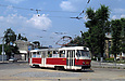 Tatra-T3A #3059 на перекрестке улицы Москалевской и улицы Гольдберговской