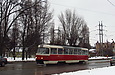 Tatra-T3A #3059 27-го маршрута на улице Академика Павлова возле перекрестка с Московским проспектом