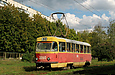 Tatra-T3SU #3060 27-го маршрута на улице Героев труда подъезжает к перекрестку с улицей Гвардейцев Широнинцев