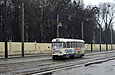 Tatra-T3SU #3060 27-го маршрута на Московском проспекте в районе Спортивного переулка