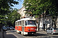 Tatra-T3SU #3061 7-го маршрута на улице Пушкинской возле перекрестка с улицей Иванова