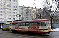 Tatra-T3SU #3061 12-го маршрута на проспекте Правды перед поворотом на улицу  Тринклера