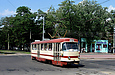 Tatra-T3SU #3061 12-го маршрута на пересечении проспектов "Правды" и Ленина