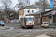 Tatra-T3SU #3061 7-го маршрута в начале улицы Грековской