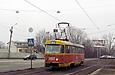Tatra-T3SU #3062 27-го маршрута на улице Веринской возле одноименной остановки