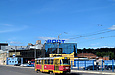 Tatra-T3SU #3062 12-го маршрута в Рогатинском проезде в районе Ивановского переулка