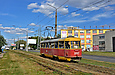 Tatra-T3SU #3062 27-го маршрута на улице Академика Павлова в районе улицы Перекопской