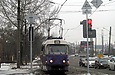 Tatra-T3SUCS #3062 28-го маршрута на улице Моисеевской в районе станции метро "Киевская"