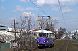 Tatra-T3SUCS #3062 27-го маршрута на улице Академика Павлова в районе Долинского переулка