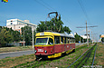 Tatra-T3SU #3063 20-го маршрута на проспекте Победы в районе остановки "Банковский институт"