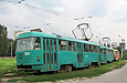 Tatra-T3SU #3063 20-го маршрута на конечной станции "Улица Новгородская"